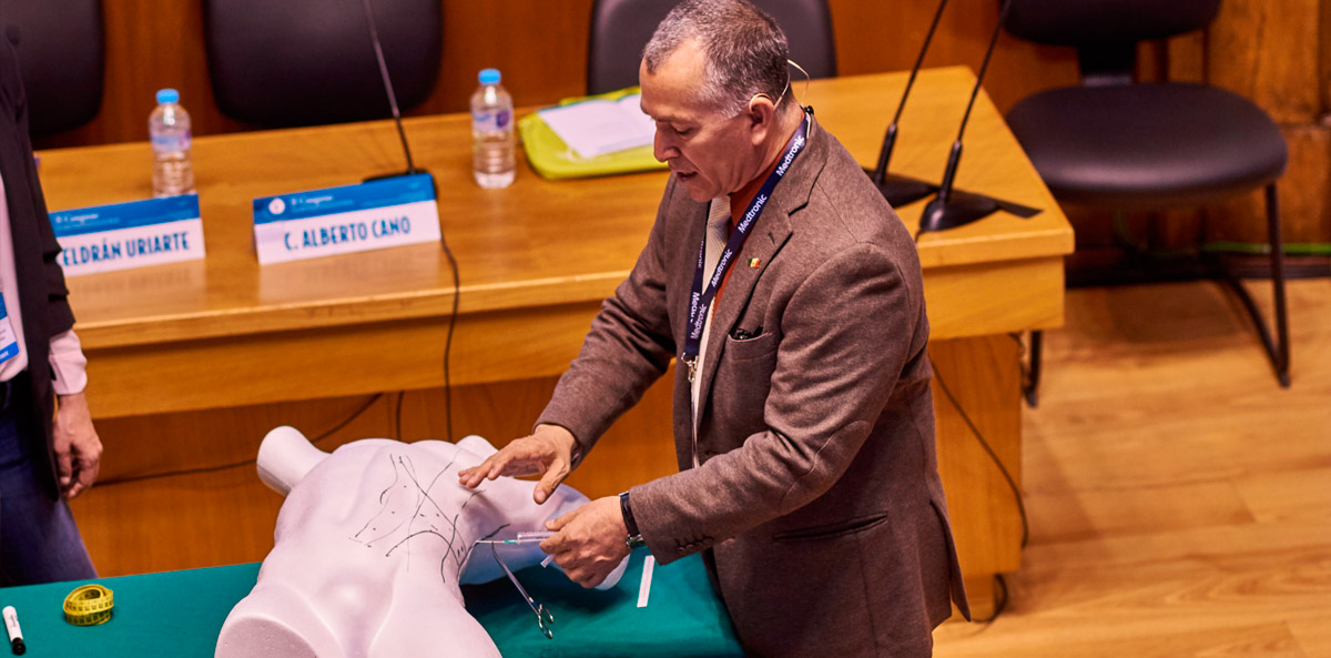 Taller Toxina Botulínica impartido por Dr. Ibarra en el II Congreso SoHAH | Madrid 2018